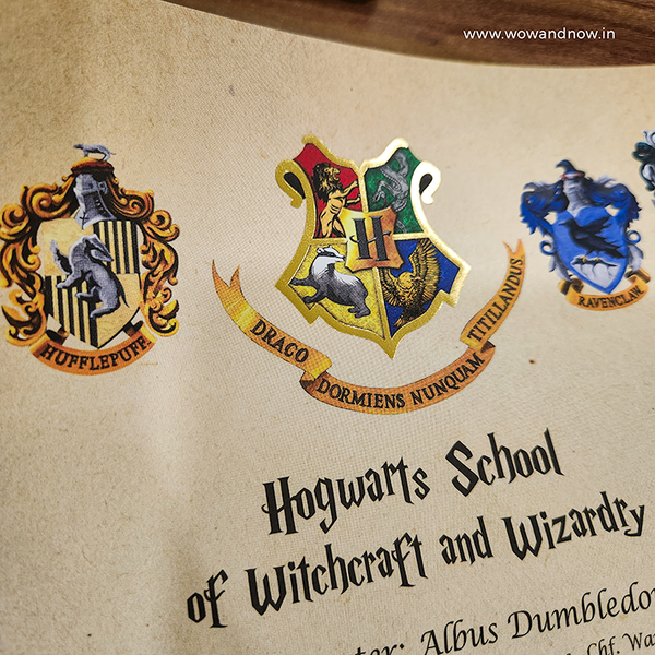 Load image into Gallery viewer, Personalized Harry Potter Hogwarts Acceptance Letter with Hogwarts School Ministry of Magic Wax Seal Stamp | Best Gifts for Potter Fans (Set of 10 Potter Fandom Collectibles)