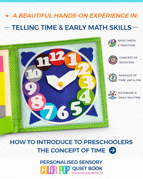 Load image into Gallery viewer, Personalized Montessori Sensory Busy Activity Book for Toddlers | Quiet Book with Colors, Shapes, Learning Numbers & Counting