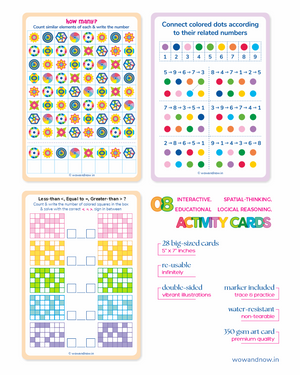 Personalized Number Flashcards for Toddlers, Preschool & Homeschool | 123 Counting, Tracing & Early Math Activity Cards | Educational Screen-free Activities Toys for Kids