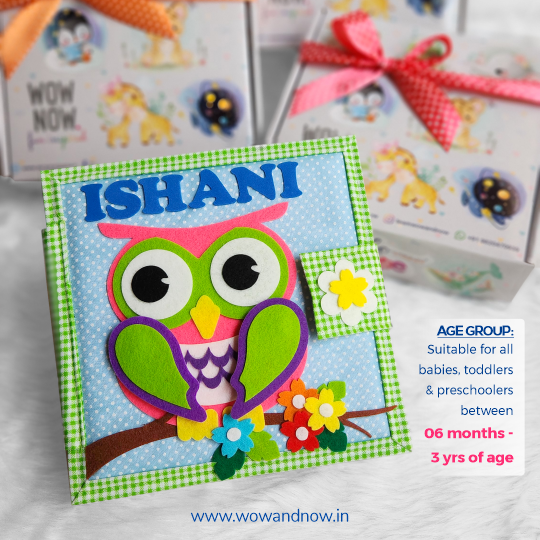 Load image into Gallery viewer, Personalized Sensory Baby & Toddler Busy Book - (Elephant)