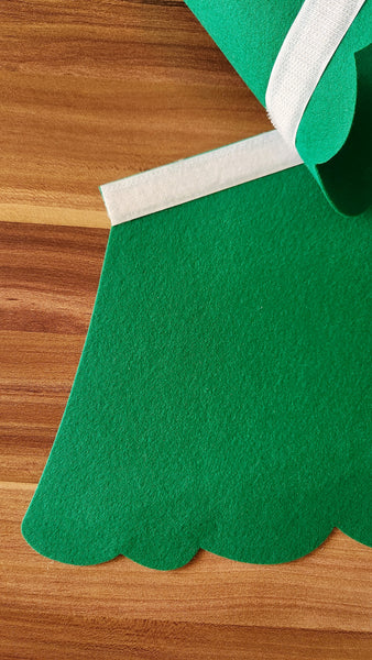 Load image into Gallery viewer, Personalized Wall Hanging Montessori DIY Felt Christmas Tree with 23 Colorful Felt Ornaments, Christmas Tree Gift Toddler