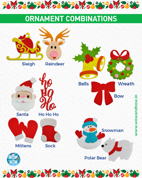 Load image into Gallery viewer, Personalized Peek-a-Boo Animal Safari Sensory Quiet Book + Personalized Felt Christmas Tree with 23 Colorful Ornaments
