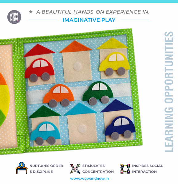 Load image into Gallery viewer, Personalized Color Pop Sensory Quiet Book + FRAMED - Set of 6 Watercolor Nursery Animals Safari Prints