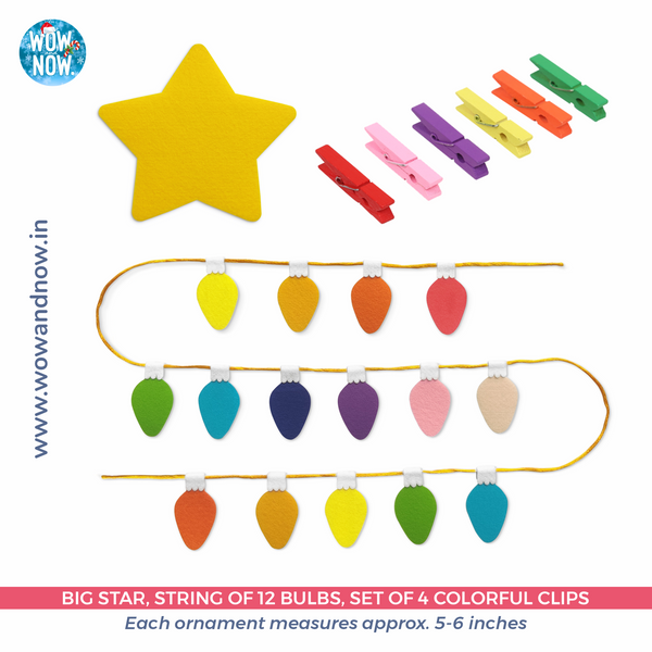 Load image into Gallery viewer, Personalized Wall Hanging Montessori DIY Felt Christmas Tree with 23 Colorful Felt Ornaments, Christmas Tree Gift Toddler