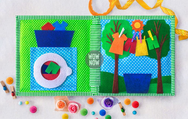 Load image into Gallery viewer, Jolly Baby - Personalized Quiet Book