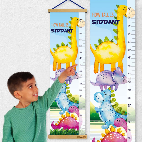 Load image into Gallery viewer, Personalized Animal Safari Montessori Sensory Quiet Book + Personalized Height Chart