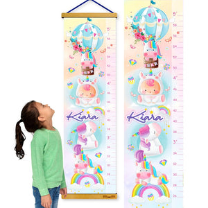 Baby Unicorn - Personalized Theme Height Chart