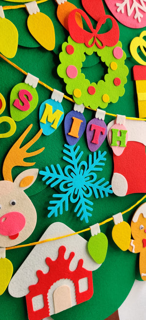 Festive Montessori toys for Christmas play and learning.