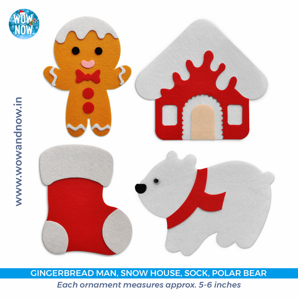 Load image into Gallery viewer, Holiday tradition felt tree for toddlers with reusable ornaments.