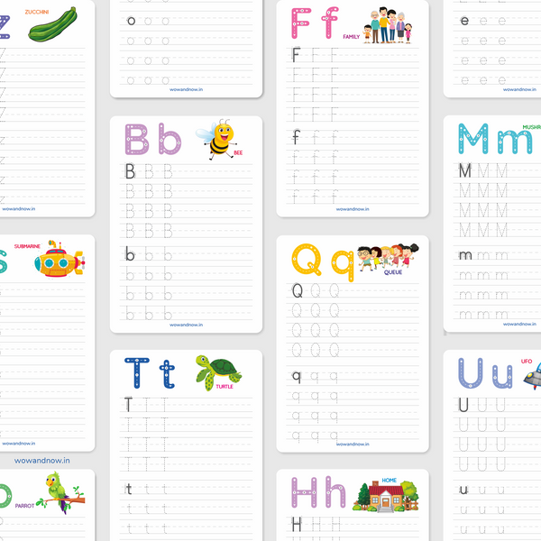 Load image into Gallery viewer, Personalized A-Z Alphabet &amp; Activity Flash Cards
