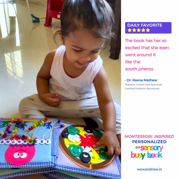 Load image into Gallery viewer, Personalized Sensory Baby &amp; Toddler Busy Book - (Elephant)
