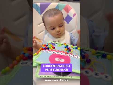 Load and play video in Gallery viewer, Personalized Sensory Baby &amp; Toddler Busy Book - (Elephant)
