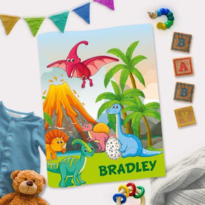 Dinosaur Theme Cover - Personalized Interactive Activity Book