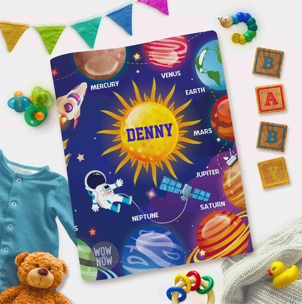 Space Theme - Personalized Interactive Activity Book