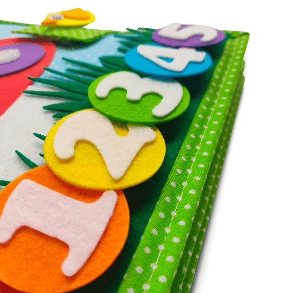 Load image into Gallery viewer, Color Pop Sensory Quiet Book - Montessori Inspired

