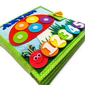 Color Pop Sensory Quiet Book - Montessori Inspired