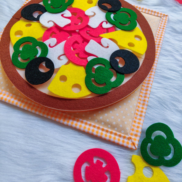 Load image into Gallery viewer, Personalized Animal Safari Sensory Quiet Book (Jerry - The Giraffe) - Montessori Toys
